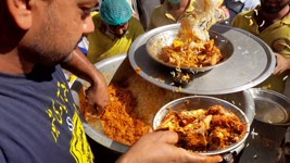 Fresh Masala Beef Biryani | Crazy Rush on Biryani | Street Food of Karachi Pakistan