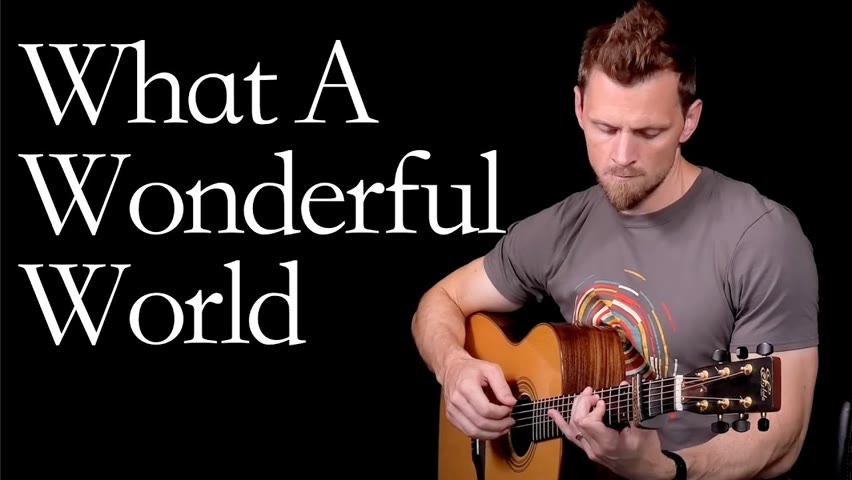 What A Wonderful World / Louis Armstrong (Fingerstyle)