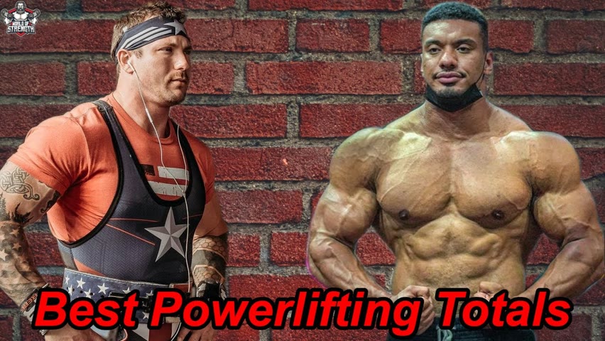 Best Raw Totals in Powerlifting in each Weight Classes