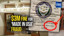 [Trailer] Williams-Sonoma Fined $3 Million for Fake Made-in-USA Labels | CIF