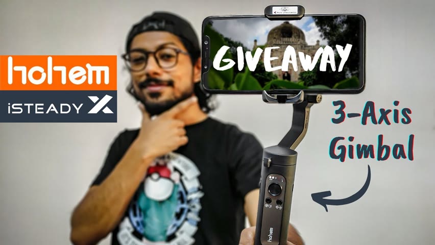 Mobile Gimbal GIVEAWAY 2020 🔥 Hohem iSteady X Review | Best Gimbal for Smartphone |  Unboxing