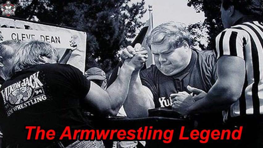 The Armwrestling Legend Cleve Dean #Shorts