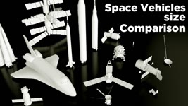 SPACE VEHICLES - 3D Comparison