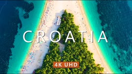 CROATIA (4K UHD) Ambient Drone Film + Meditation Music for Stress Relief