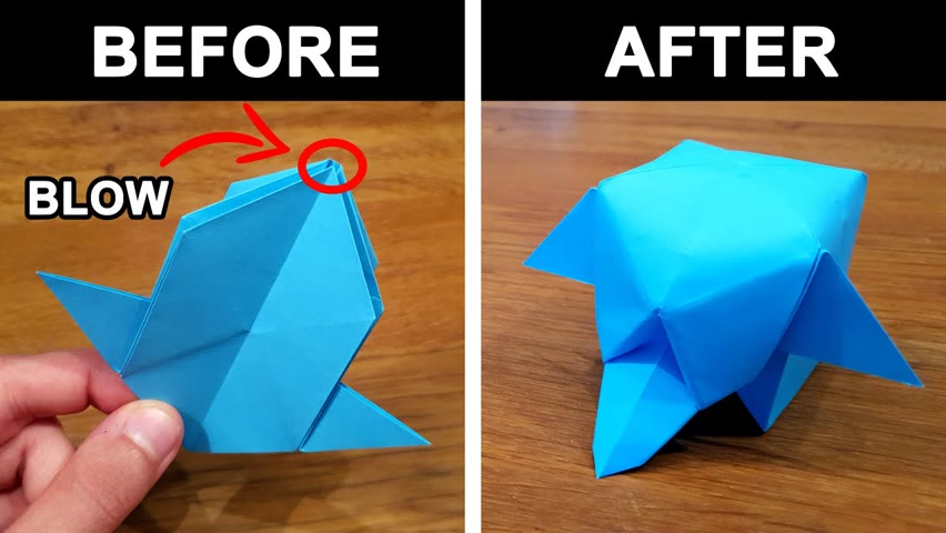 How To Make a Paper ELEPHANT CUBE - Origami