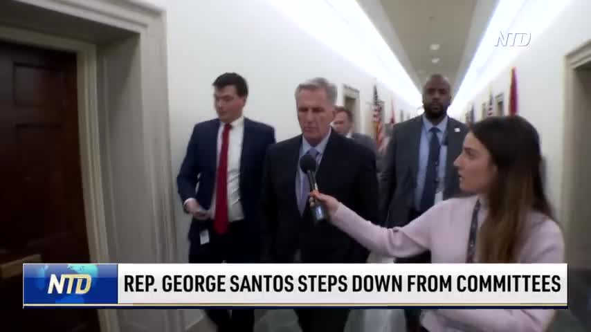 Rep. George Santos Stepping Down From Committee Assignments, For Now