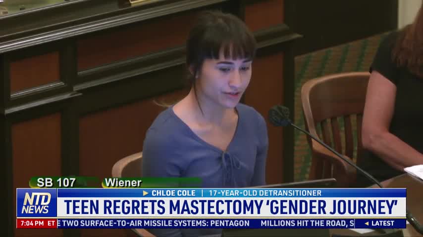 Teen Regrets Mastectomy ‘Gender Journey’