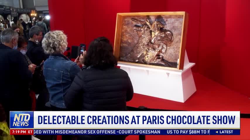 Delectable Creations at Paris Chocolate Show