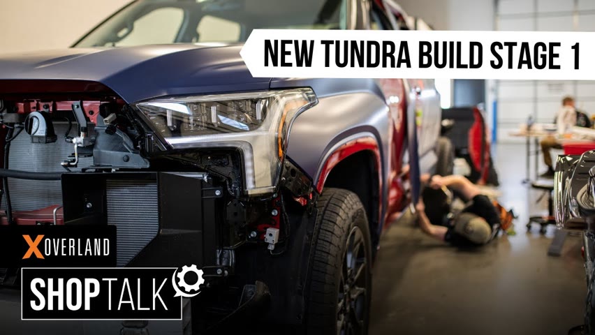 Why Swap Out Stock Suspension? | New Tundra Build, Stage 1 | X Overland Shop Talk #10