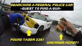Searching A Federal Police Car Found A Taser X26 Ford Crown Victoria Cop Explore