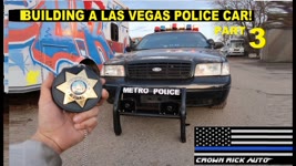 Building a Las Vegas Police Car Part 3 Crown Rick Auto