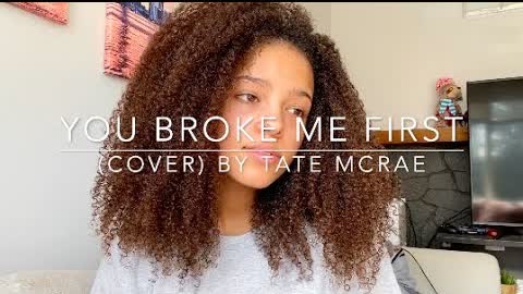 You Broke Me First (cover) By Tate McRae