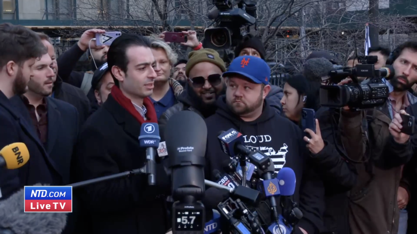 LIVE: New Yorkers Protest Manhattan DA Bragg Indicting Trump
