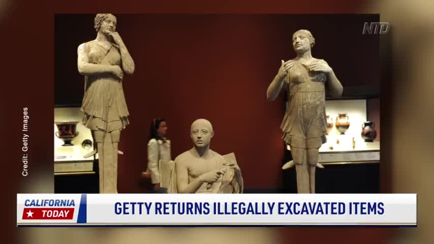 Getty Museum Returns Illegally Excavated Items