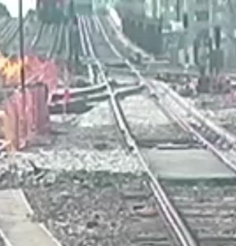 MBTA's new Orange Line train had small explosion before derailing on 3/16