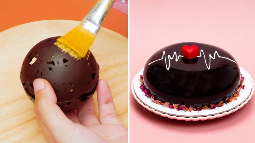 Fancy Chocolate Ball Cake Decorating Ideas | Perfect Cake Decorating Tutorials