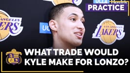 Kyle Kuzma Jokes About Trading Lonzo Ball