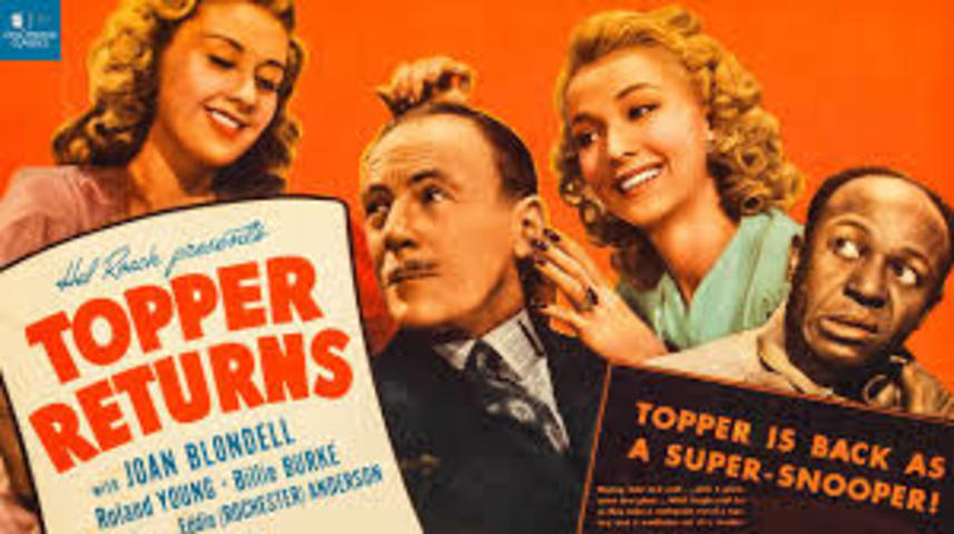 Topper Returns | Joan Blondell | Film-Noir | Classic Movie | Romance