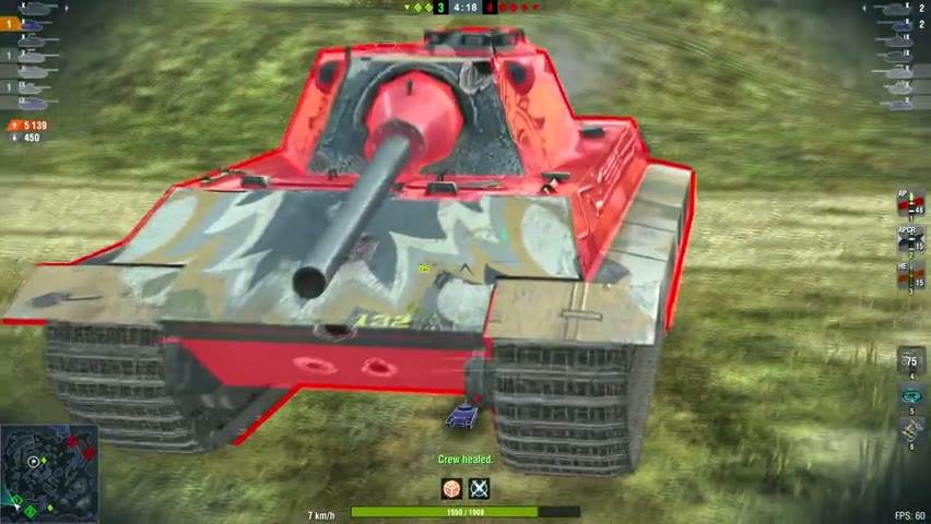 FV4005 8666DMG 5Kills | World of Tanks Blitz | Trade__13NamJa