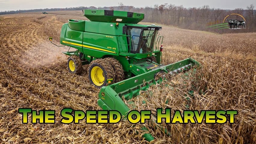 The Speed of Harvest - John Deere 9770 STS