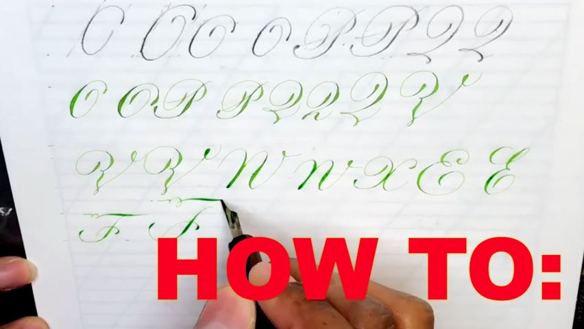 IMPROVE YOUR COPPERPLATE | COPPERPLATE VARIATIONS X PAUL ANTONIO - PART 6