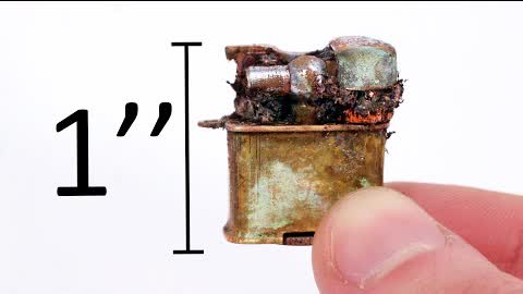 Restoring Worlds Smallest Lighter -  Vintage Lighter Restoration & Repair