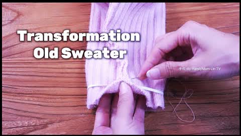 Transformation Old Sweater Idea Compilation Videos