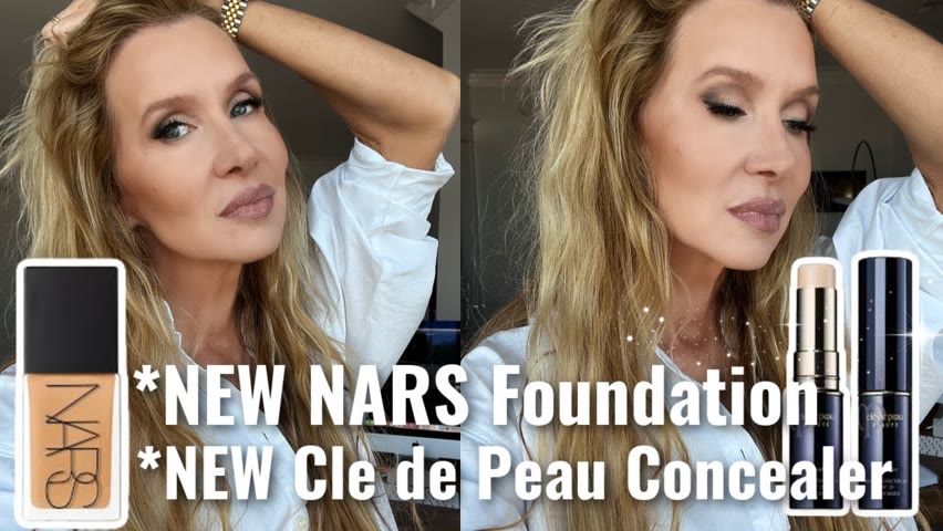 New NARS Foundation (I Found My Shade!) | New Cle de Peau Concealer | Magnetic Lashes Demo