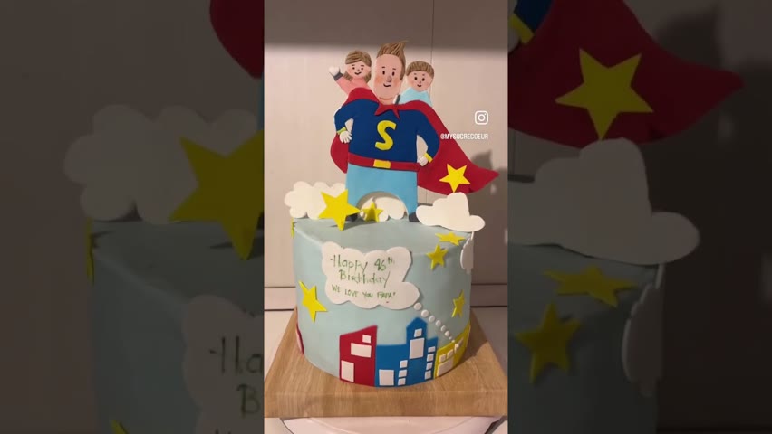#superdad #cake