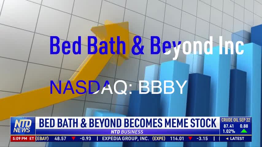 Bed Bath & Beyond Becomes Meme Stock