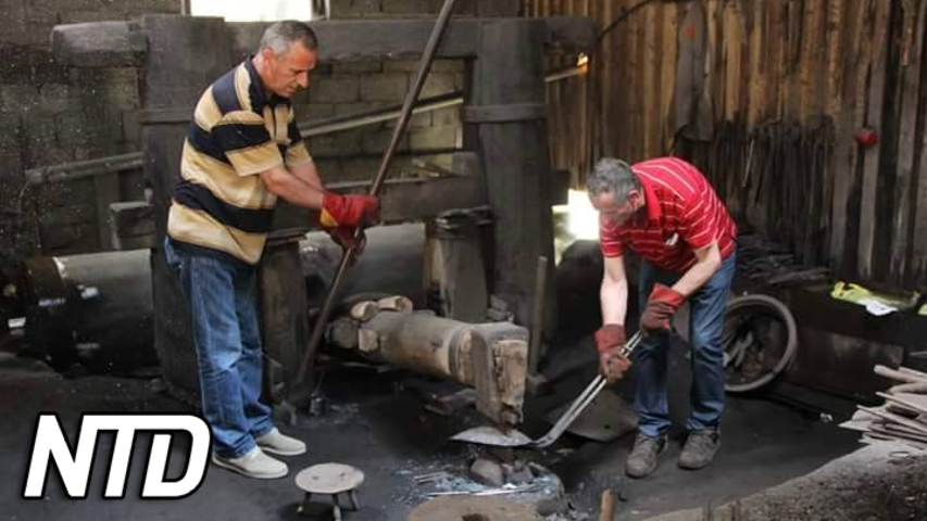 Bosniska smeder bevarar den medeltida traditionen | NTD NYHETER