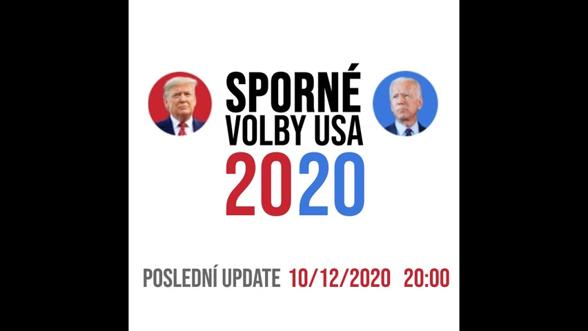 Volby USA: Přehled zpráv – 10.12.2020