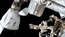 NASA's SpaceX Crew-2 Returns Home: Hatch Closure of Crew Dragon Spacecraft