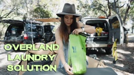 Overland Laundry Solution | How to wash clothes while living on the road?