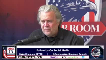 Bannon: Activist Audience &apos;Keep the Pressure On&apos; On The Stopping The Deal