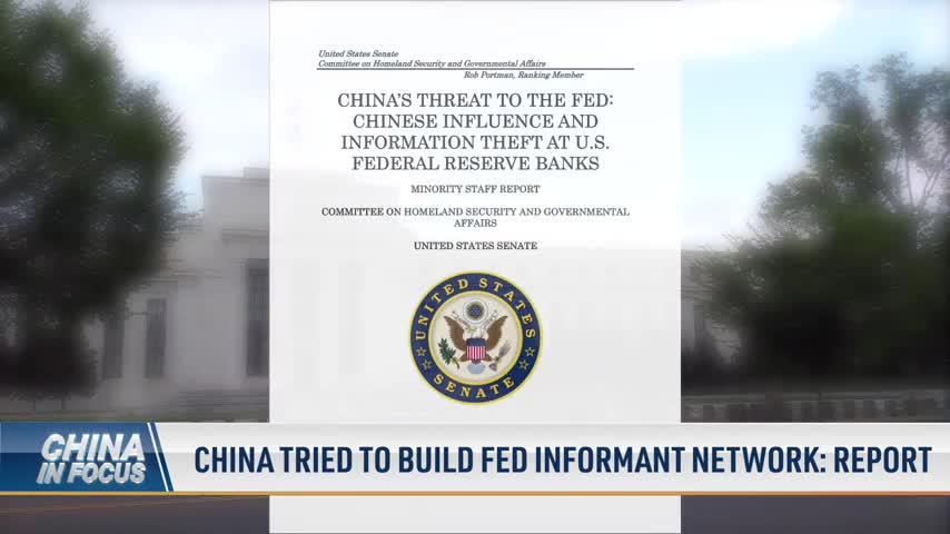 China Tried to Build Feed Informant Network: Report