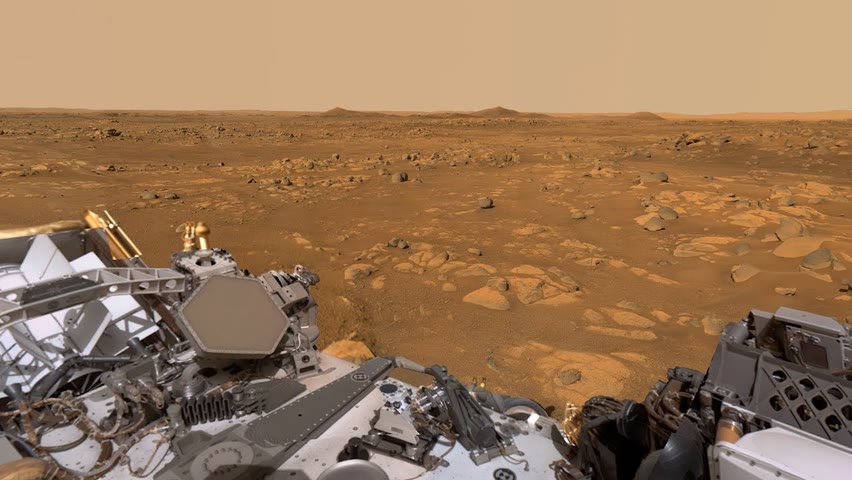 Perseverance Mars Rover’s Mastcam-Z View of 'Van Zyl Overlook' (360 video + audio)