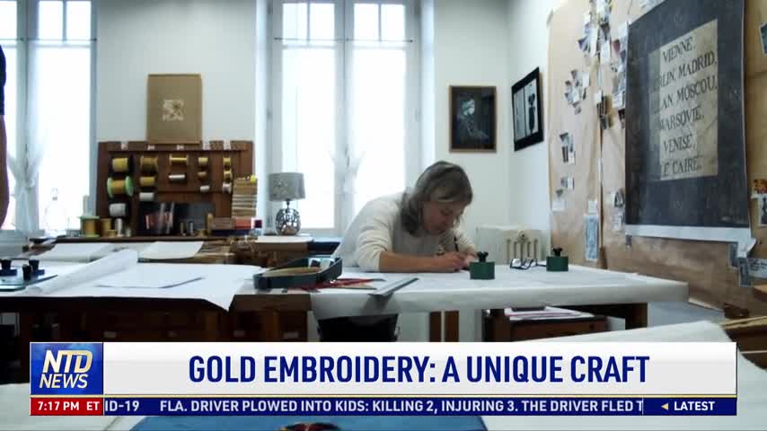 Gold Embroidery: A Unique Craft