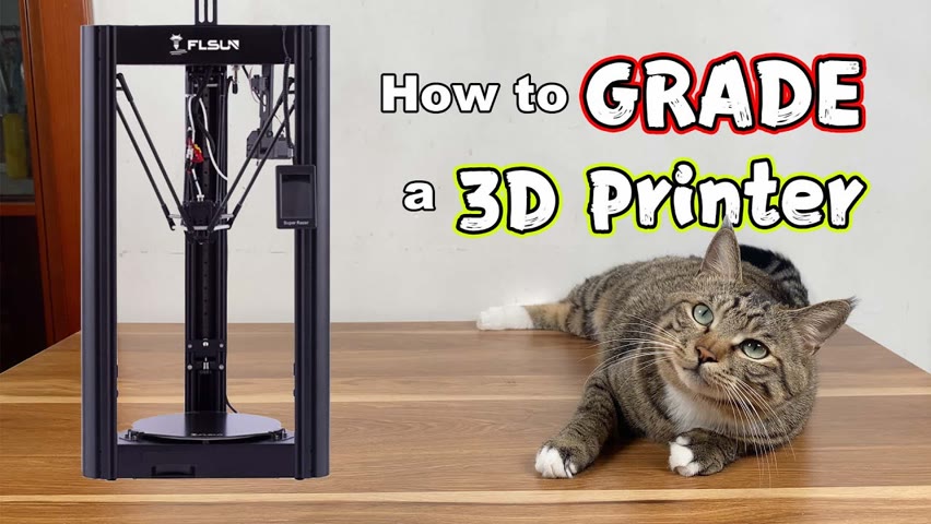 A fun way to GRADE a 3D Printer😏