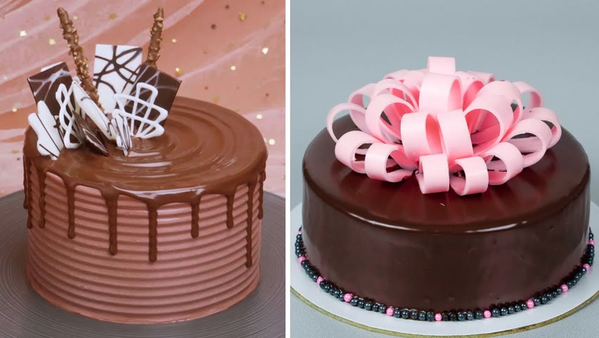 How To Make Chocolate Cake Decorating Ideas | So Yummy Cake Tutorial