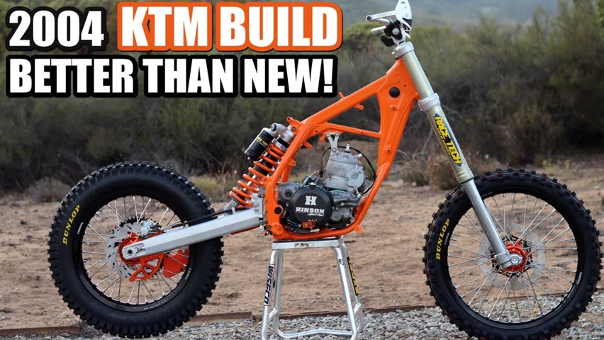 KTM 300 build part 18: Dirt bike assembly finally begins!