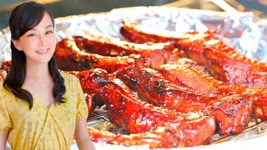 The Best Chinese BBQ Pork Ribs (Char Siu Pork Ribs Recipe) CiCi Li - Asian Home Cooking Recipes