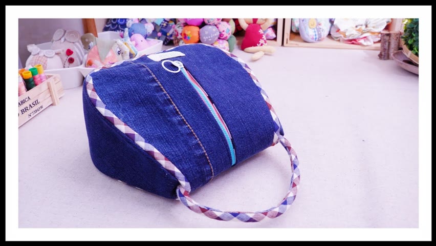 DIY Old Jeans Bag┃Recycle & Reuse Old Jeans Idea