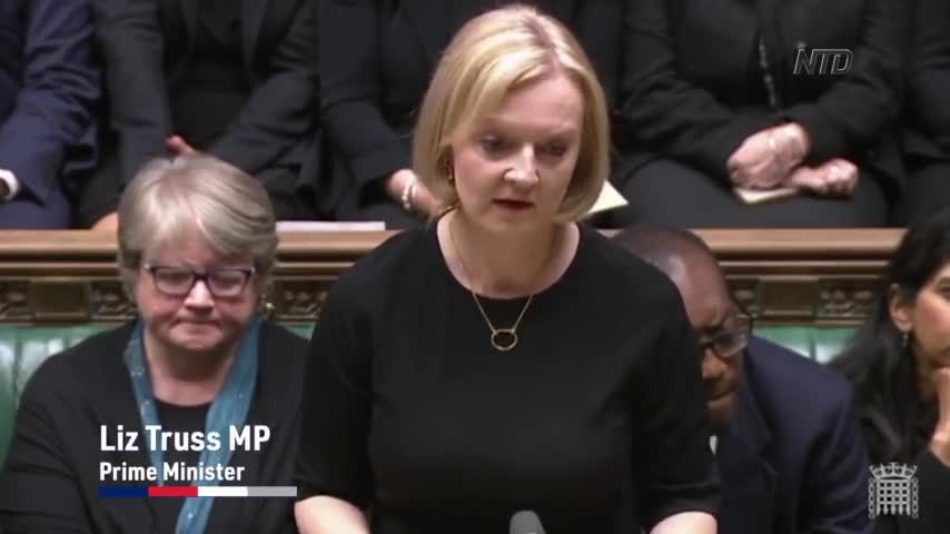 Truss, Starmer Pay Tribute in the Commons