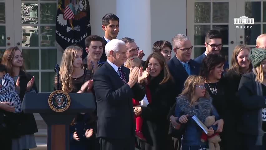 President Trump Addresses March for Life Participants and Pro-Life Leaders