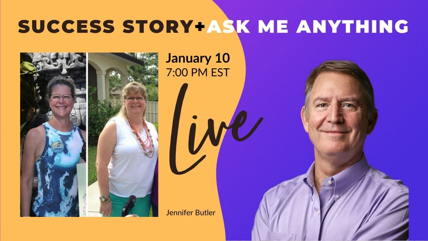 Success Story and Ask Me Anything: Jan 10, 7:00 PM ET