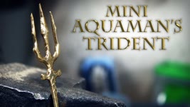 Making mini Aquaman's trident - Tiny weapon