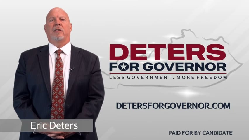 Deters For Governor - We Must Protect Our Elections
