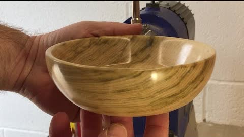 Wood turning - Tulipwood Bowl