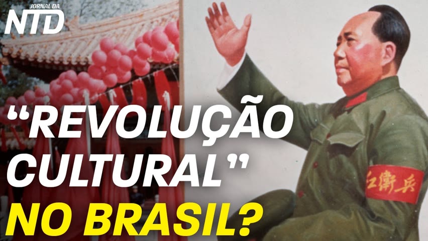 Estátua incendiada em São Paulo; "Revolução Cultural" no Brasil?; Museu usa "linguagem neutra"